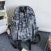 Рюкзак подростковый 8055228 с брелком 20L школьный White
