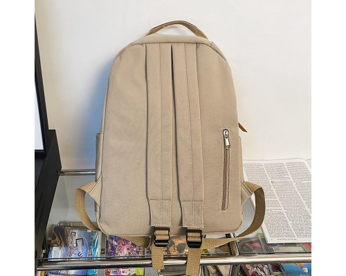 Рюкзак подростковый 81227 с карманом для ноутбука 20L Ivory