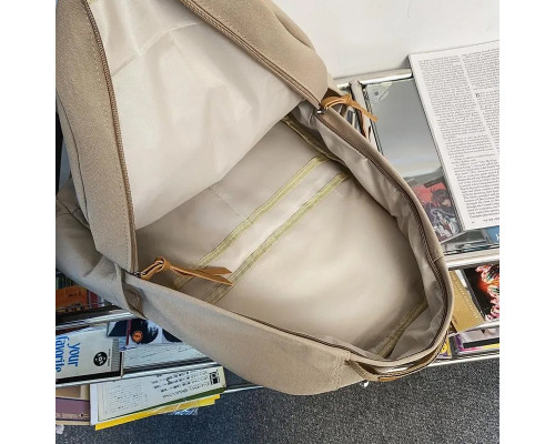 Рюкзак подростковый 81227 с карманом для ноутбука 20L Ivory