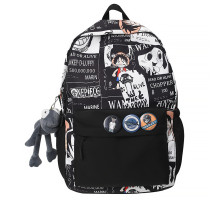 Рюкзак подростковый 83124 с аниме 20L Black