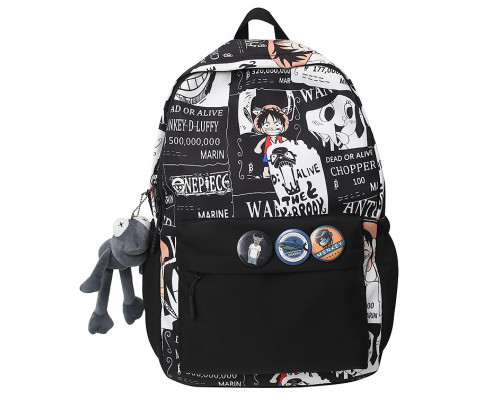 Рюкзак подростковый 83124 с аниме 20L Black Рюкзак подростковый 83124 с аниме 20L Black