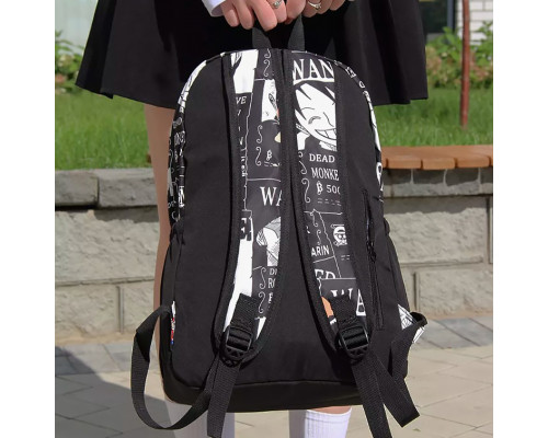 Рюкзак подростковый 83124 с аниме 20L Black Рюкзак подростковый 83124 с аниме 20L Black