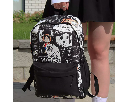 Рюкзак подростковый 83124 с аниме 20L Black Рюкзак подростковый 83124 с аниме 20L Black