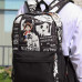 Рюкзак подростковый 83124 с аниме 20L Black