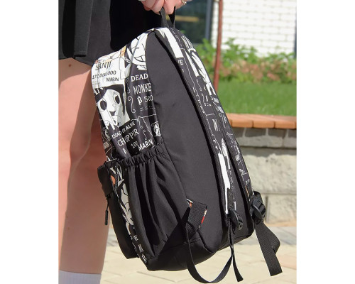 Рюкзак подростковый 83124 с аниме 20L Black Рюкзак подростковый 83124 с аниме 20L Black