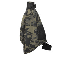 Рюкзак на одно плечо 905 вместительная с USB портом водонепроницаемая Camouflage