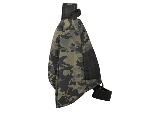 Рюкзак на одно плечо 905 вместительная с USB портом водонепроницаемая Camouflage Рюкзак на одно плечо 905 вместительная с USB портом водонепроницаемая Camouflage