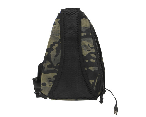 Рюкзак на одно плечо 905 вместительная с USB портом водонепроницаемая Camouflage Рюкзак на одно плечо 905 вместительная с USB портом водонепроницаемая Camouflage