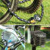 Замок велосипедный West Biking 0705045 SD001 ключ 0,85 m