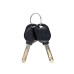 Замок велосипедный West Biking YP0705047 с ключом Black 1,2 m