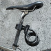 Замок велосипедный West Biking YP0705047 с ключом Black 1,2 m