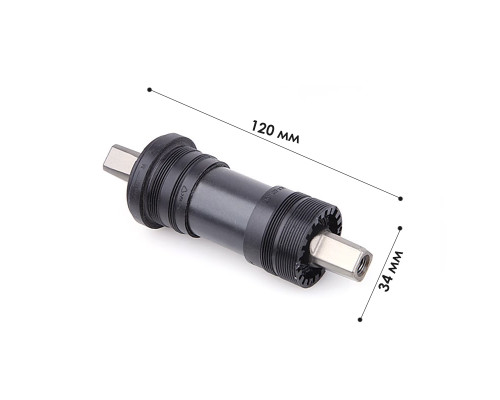 Картридж каретки в сборе Shimano BB-UN101 под квадрат Картридж каретки в сборе Shimano BB-UN101 под квадрат