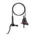 Дисковые гидравлические тормоза Shimano BR-MT200 для велосипеда left-front 900mm