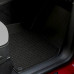 Автомобільні килимки в салон для Tesla Model 3 подвійний TPE + ворсові тестильні 2 в 1 Black