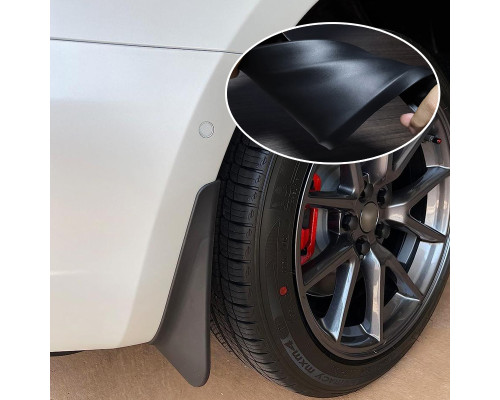 Бризковики на авто Tesla model 3 2016+ захищають кузов від бруду пилу каміння 4 шт Бризковики на авто Tesla model 3 2016+ захищають кузов від бруду пилу каміння 4 шт