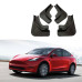 Бризковики на авто Tesla model Y 2021+ захищають кузов від бруду пилу каміння 4 шт.
