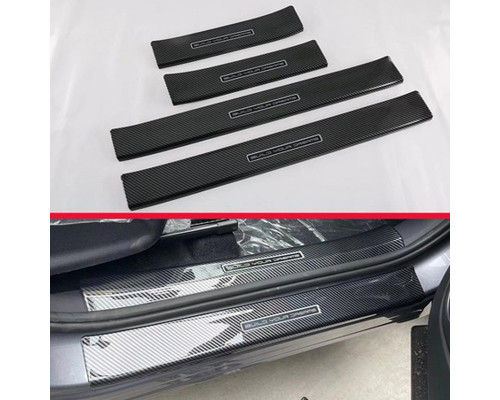 Захисна накладка на поріг багажника для автомобіля BYD Atto 3 2022+ Yuan Plus із вуглецевого волокна