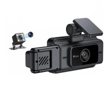 Автомобильный видеорегистратор SV3 Full HD 1080P на 3 камеры с камерой заднего вида