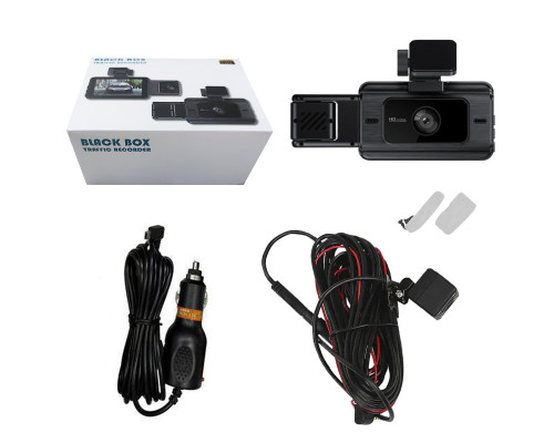 Автомобильный видеорегистратор SV3 Full HD 1080P на 3 камеры с камерой заднего вида