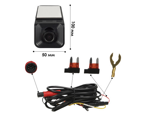 Автомобильный видеорегистратор X5 для магнитолы Full HD 1080P USB