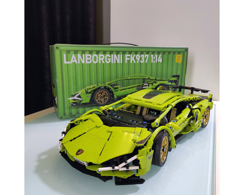 Конструктор машинка техник Lamborghini Sian FK937 на 1280 деталей в масштабе 1:14 Ламборджини FKP 37 ламба Конструктор машинка техник Lamborghini Sian FK937 на 1280 деталей в масштабе 1:14 Ламборджини FKP 37 ламба