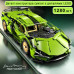 Конструктор машинка техник Lamborghini Sian FK937 на 1280 деталей в масштабе 1:14 Ламборджини FKP 37 ламба