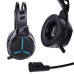 Наушники для Playstation 5/PS5/PS4/Xbox/Switch/ с выдвижным микрофоном и Bluetooth адаптером Honcam с LED