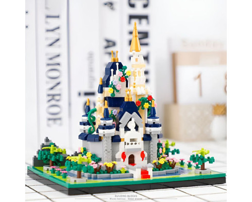 Конструктор Замок Принцессы на 1165 деталей Princes Сastle Blue, сад, деревья, цветы, речка Конструктор Замок Принцессы на 1165 деталей Princes Сastle Blue, сад, деревья, цветы, речка