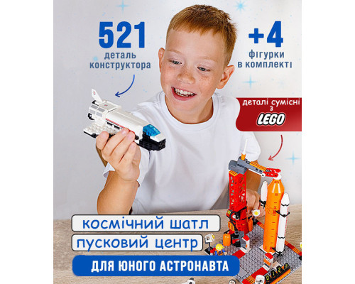 Конструктор Космодром Космическая Ракета шаттл Космос Космическая станция Space Shuttle 521 д совместим с Lego Конструктор Космодром Космическая Ракета шаттл Космос Космическая станция Space Shuttle 521 д совместим с Lego