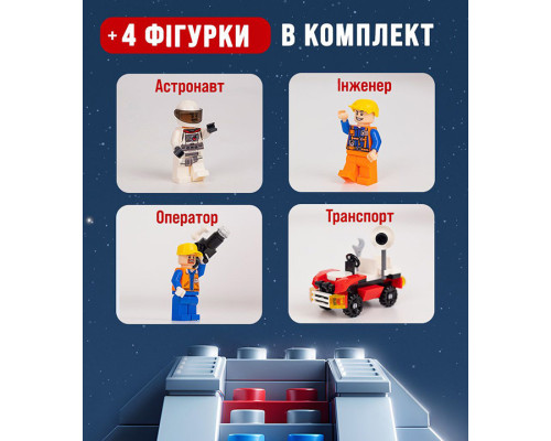 Конструктор Космодром Космическая Ракета шаттл Космос Космическая станция Space Shuttle 521 д совместим с Lego Конструктор Космодром Космическая Ракета шаттл Космос Космическая станция Space Shuttle 521 д совместим с Lego