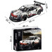 Конструктор машинка техник Porsche 911 RSR Racing Vesion Technology на 1631 деталь1:10 Порш