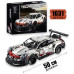 Конструктор машинка техник Porsche 911 RSR Racing Vesion Technology на 1631 деталь1:10 Порш