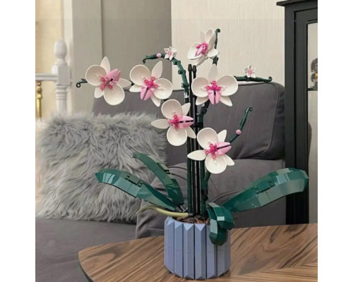 Конструктор цветы Орхидея в горшке Botanic Orchid на 608 деталей Конструктор цветы Орхидея в горшке Botanic Orchid на 608 деталей