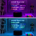 Cветодиодная 3D лампа ночник планер для записей 2 в 1 лампа планер NOTE LAMP 2.0 на пульте черный