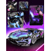 Конструктор техник машинка Lamborghini Sian FK937 Cyberpunk на 1291 деталь в масштабе авто 1:14