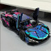 Конструктор техник машинка Lamborghini Sian FK937 Cyberpunk на 1291 деталь в масштабе авто 1:14