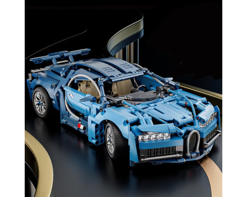 Конструктор машинка техник Bugatti chiron на 1220 деталей в масштабе 1:14 на пульте управления с мотором и акб Конструктор машинка техник Bugatti chiron на 1220 деталей в масштабе 1:14 на пульте управления с мотором и акб