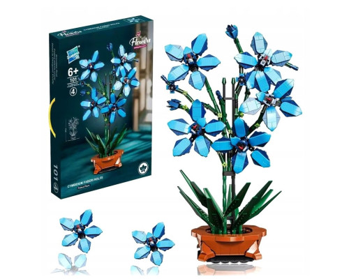 Конструктор цветы Орхидея Цимбидиум в горшке Flowers Orchid Cymbidium цветок Лодочная орхидея на 1097 деталей Конструктор цветы Орхидея Цимбидиум в горшке Flowers Orchid Cymbidium цветок Лодочная орхидея на 1097 деталей