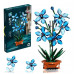Конструктор цветы Орхидея Цимбидиум в горшке Flowers Orchid Cymbidium цветок Лодочная орхидея на 1097 деталей