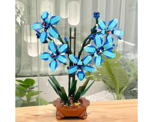 Конструктор цветы Орхидея Цимбидиум в горшке Flowers Orchid Cymbidium цветок Лодочная орхидея на 1097 деталей Конструктор цветы Орхидея Цимбидиум в горшке Flowers Orchid Cymbidium цветок Лодочная орхидея на 1097 деталей