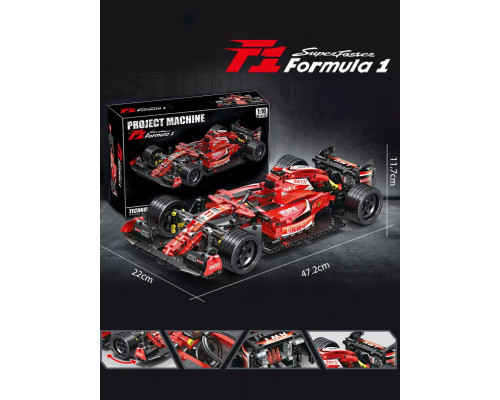 Конструктор машинка техник феррари Ferrari Formula 1 Project на 1280 деталей в масштабе 1:10 Феррари Конструктор машинка техник феррари Ferrari Formula 1 Project на 1280 деталей в масштабе 1:10 Феррари