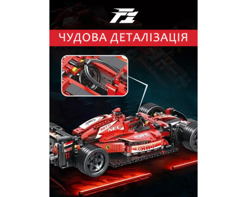 Конструктор машинка техник феррари Ferrari Formula 1 Project на 1280 деталей в масштабе 1:10 Феррари Конструктор машинка техник феррари Ferrari Formula 1 Project на 1280 деталей в масштабе 1:10 Феррари