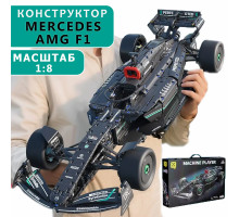 Конструктор машинка формула 1 техник Mercedes AMG F1 Technology Machine Player в масштабе 1:8