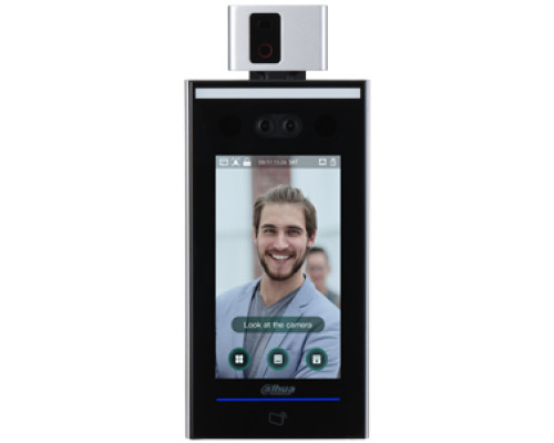 Термінал контролю доступу з функцією розпізнавання осіб і вимірюванням температури тіла