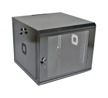 Шкаф 19" , 600х600х507 мм (Ш*Г*В), акриловое стекло, черный