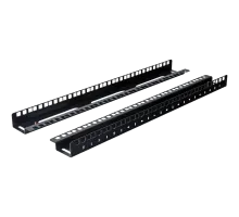 Рек 12U (пара) к шкафам (с маркировкой, винтом заземления)