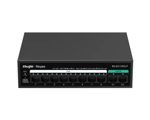 Коммутатор 10 портов неуправляемый