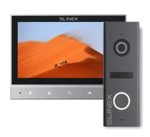 Комплект відеодомофон + панель виклику