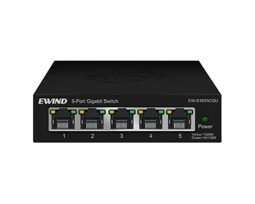 Комутатор 5 портів некерований