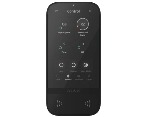 Superior KeyPad TouchScreen G3 Jeweller black